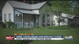 Carmel couple's historic home repeatedly flooded