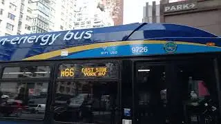 [Exclusive!]:East Side bound 2022 Novabus LFS HEV Smartbus [9726] on the M66