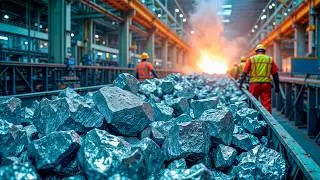 AS&Iacute; NACE el TITANIO: &iexcl;De Roca a 20 MILLONES de TONELADAS del Metal del Futuro! ✨