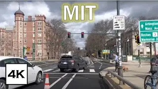 MIT to Central Square & Charles River Bike Ride | Scenic Cambridge Cycling Tour