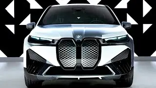 BMW iX Flow Featuring E Ink - Color Changing Paint