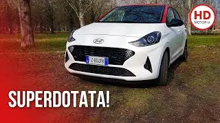 HYUNDAI i10, costa come una PANDA ma è più TECNOLOGICA E SICURA