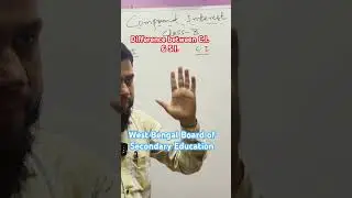 Difference between C.I. & S.I. West Bengal Board of Secondary Education #shorts #rikeducareacademy
