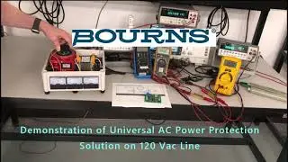 Demonstration of Universal AC Power Protection Solution on 120 Vac Line
