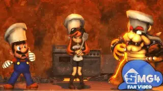 SMG4 FV: Готовим с Марио и Боузером! (при участии Мегги Шплетцер)