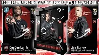 MADDEN 21 ROOKIE PREMIERE PROMO REVEAL! ALL SETS, PLAYERS, SOLOS, AND MORE! | MADDEN 20