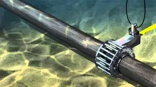 Helicoid Epoxy Sleeve underwater pipeline repair
