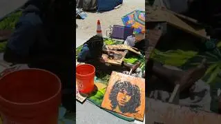 MAN CREATING ART WITH ONLY SUN AND MAGNIFYING GLASS! (unbelievable) 😳🤯🔎🌅#sun #art #magnifyingglass