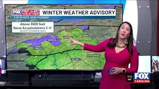 Snow Could Impact the Carolinas Sunday &mdash; Here&rsquo;s What We&rsquo;re Watching