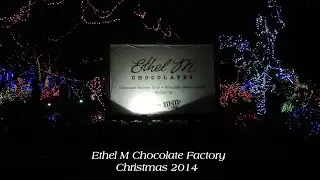Christmas Lights Ethel M 2014 Las Vegas Chocolate Factory Botanical Cactus Garden Tour