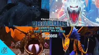 DreamWorks Dragons: Legends of The Nine Realms - All Bosses + Ending