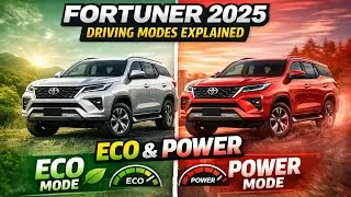 How to Use ECO & POWER Mode on Toyota Fortuner 2025 | Explained