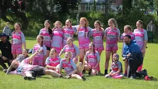 Day out with the Rhondda miners girls under 12s rugby #rugby #girlssupportgirls #wru #miners
