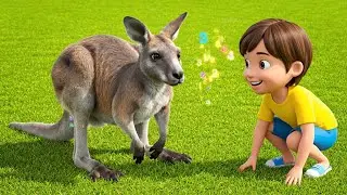 Baby Kangaroo Mixed All the Hopping Numbers 🦘 | Nursery Rhymes for Kids & Baby Songs