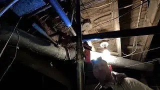 Replacing Gas Line Shut off Valves and Running New Pipe Line