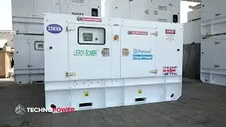 Quiet Strength: TechnoPower 30KVA Generator