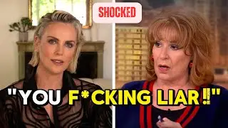 Charlize Theron LOSES It LIVE On The View After Heated Clash With Joy Behar