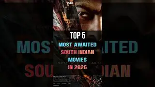 🔥Most Awaited South Indian Movies 2026 | Hindi Dubbed Blockbusters #Shorts