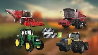 Fs18 Farming simulat&ouml;r18 / şeker pancarı hasadı / sugar beet harvest / Timelapse