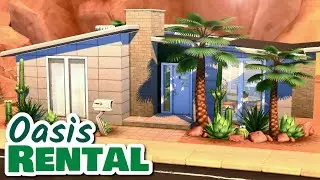 OASIS RENTAL ✈️ Rebuild Oasis Springs // The Sims 4: Speed Build + Tour (No CC)