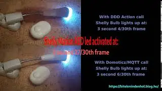 Shelly Motion Sensor speed test