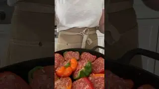 Перцы, фаршированные говяжьим фаршем (лучшее блюдо)