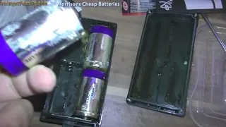 Morrisons Extra Long Life Alkaline Batteries - LEAK!