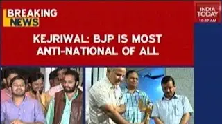 JNU Row: Delhi CM Kejriwal Hits Out At BJP Government
