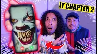 CALLING PENNYWISE FROM IT CHAPTER 2 ON FACETIME AT 3 AM!! (IS HE COMING FOR US!?)