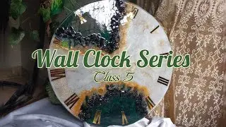 How to make Resin Wall Clock Step By Step Complete Tutorial By Zoha Yaseen