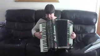 THE WINNER TAKES IT ALL ON ACCORDION BY SANDRA BELL