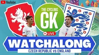 CZECH REPUBLIC vs ENGLAND EURO 2020 WATCH ALONG LIVE STREAM - TheCyclingGK & Boaz