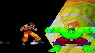 KOF MUGEN Hulk acey Kong vs ultimate gohan cobrag6
