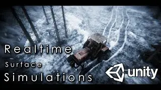 Unity - Realtime Surface Simulations [Demo Showcase]