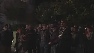Community honors victim of alleged hate crime, stands in solidarity with LGBTQ+ community