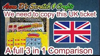 My comparison to UK's 3 in 1. Colorado Scratch Off Tickets