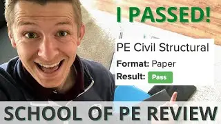 School of PE Review - Feel CONFIDENT During the PE Exam and Pass On Your First Try!