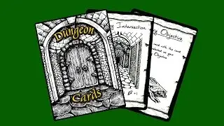 Dungeon cards - Standard Deck - Random dungeon generator