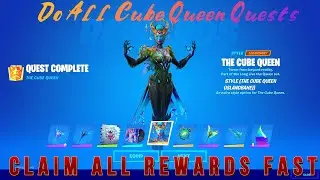 How to UNLOCK CUBE QUEEN FAST and ALL CUBE QUEEN REWARDS - Fortnite Season 8