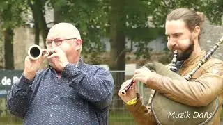 Musique bretonne : concours de marches du championnat de Bretagne biniou/bombarde à Gourin en 2021