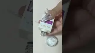 😍 Chrome Powder! Super shining pearl luster with mirror shine! #nailart #naildesign