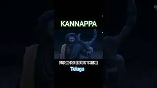 🐚🐚Prabhas Entry Scene In Kannappa in Telugu🐚#trending #edit #kannappamovie #telugu #prabhas