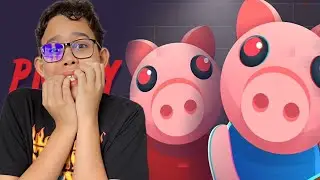 FUGINDO DA FAMÍLIA PIGGY NO ROBLOX