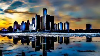 Detroit in Black and White