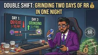 Double Shift: Grinding Two Days of RR in One Night 💰 | Your Dad Gaming | Live Valorant