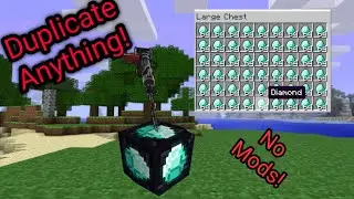 *EASY* Minecraft Bedrock - 1.15 Duplication Glitch (Duplicate anything)