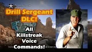 Drill Sergeant DLC All Killstreak Voice Commands! Call of Duty Ghosts!