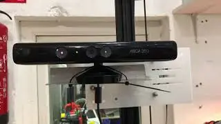 Sliding 3D scanner (kinect+skanect)