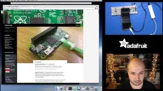 Raspberry Pi Zero и PiShift с Тони Ди! @adafruit #LIVE