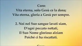 Solo per grazia (cantico strumentale con testo)